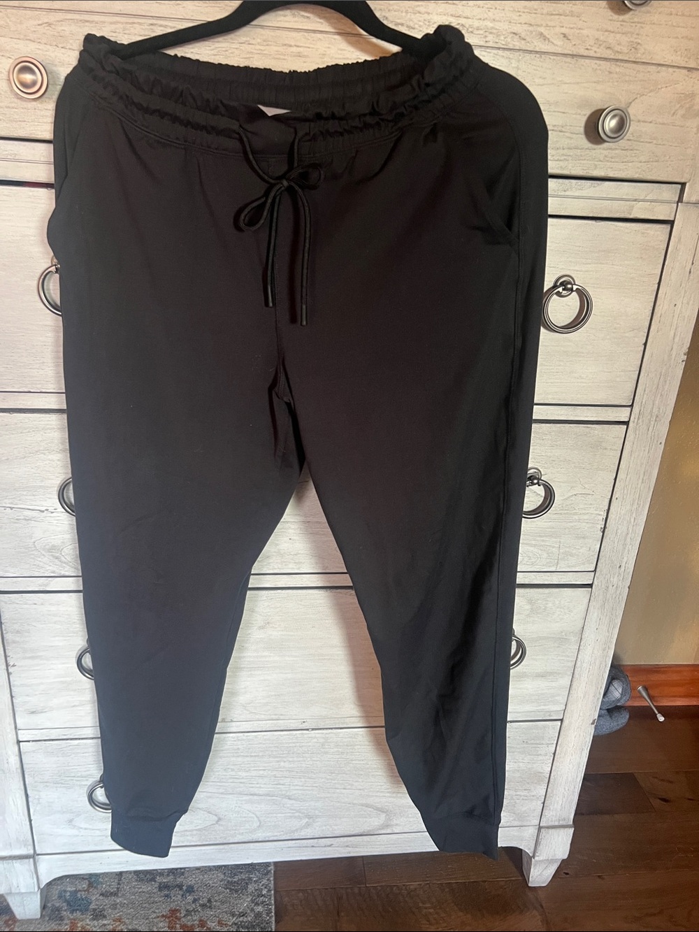 Fabletics Black Athletic Drawstring Shorts with Branded Tag, Very soft